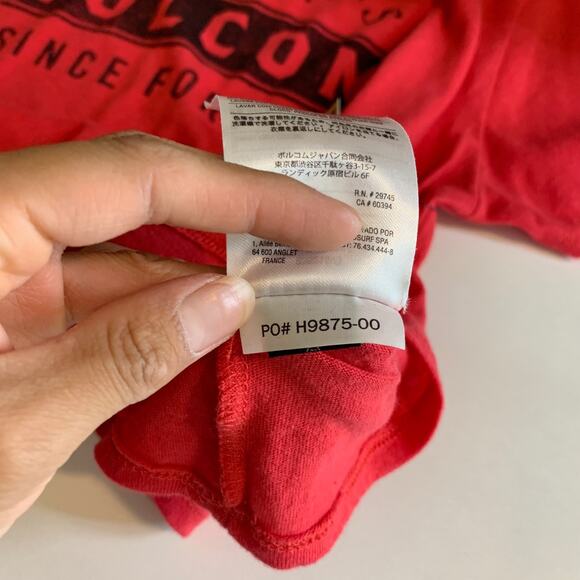 Volcom T Shirt Women S Small True To This Graphic Cotton Short Sleeve Boxy *READ - Picture 11 of 13